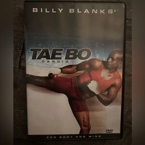 Billy Blanks Tae Bo Cardio DVD workout exercise kickboxing video
